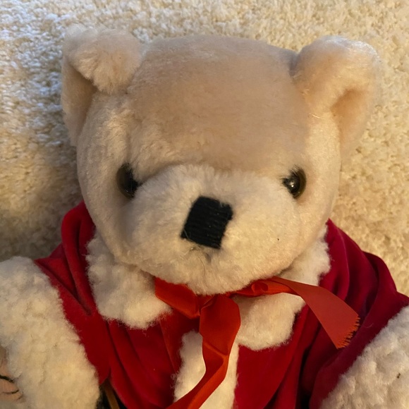 1998 Tender Heart Santa Bear - jointed - - Picture 2 of 9